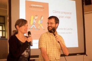 Presentación libro cómo preparar un gran viaje Logroño La Gota de Leche